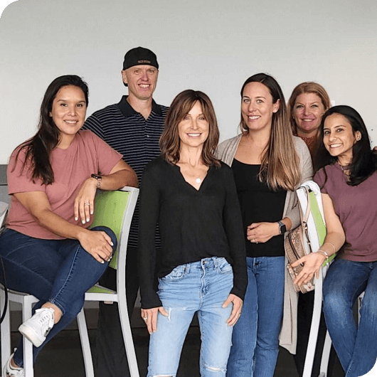 Group of patient advocates together at team bonding event